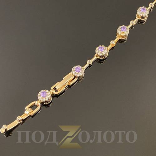 Женский браслет с камнями KZK8501