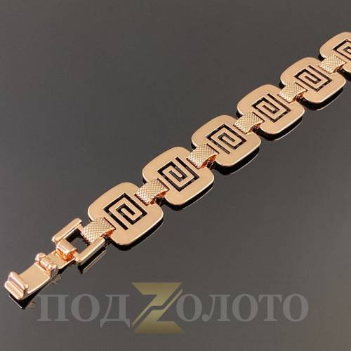 Широкий женский браслет без камней KZK8504